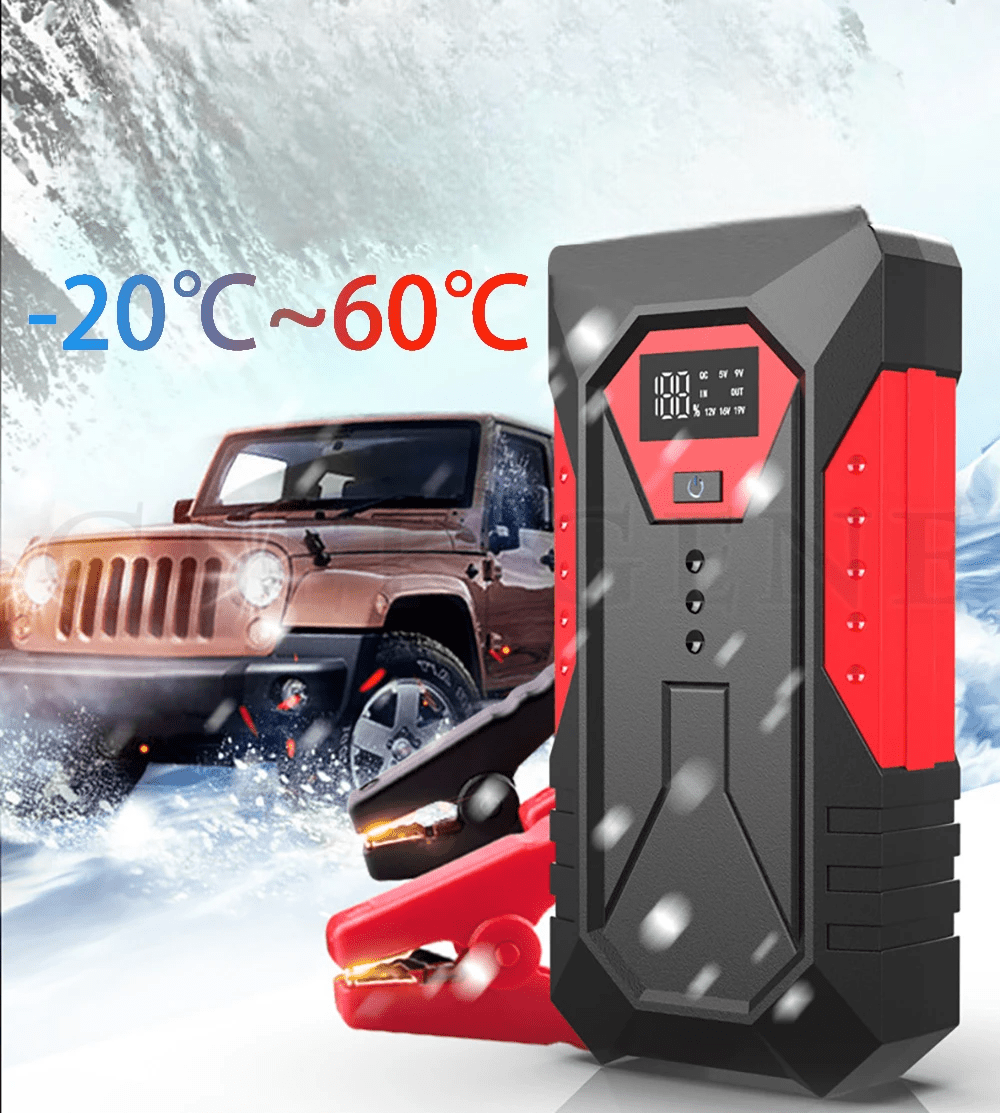 Démarreur Voiture - CarJumpStarter™ - Noir - Fourniture Auto