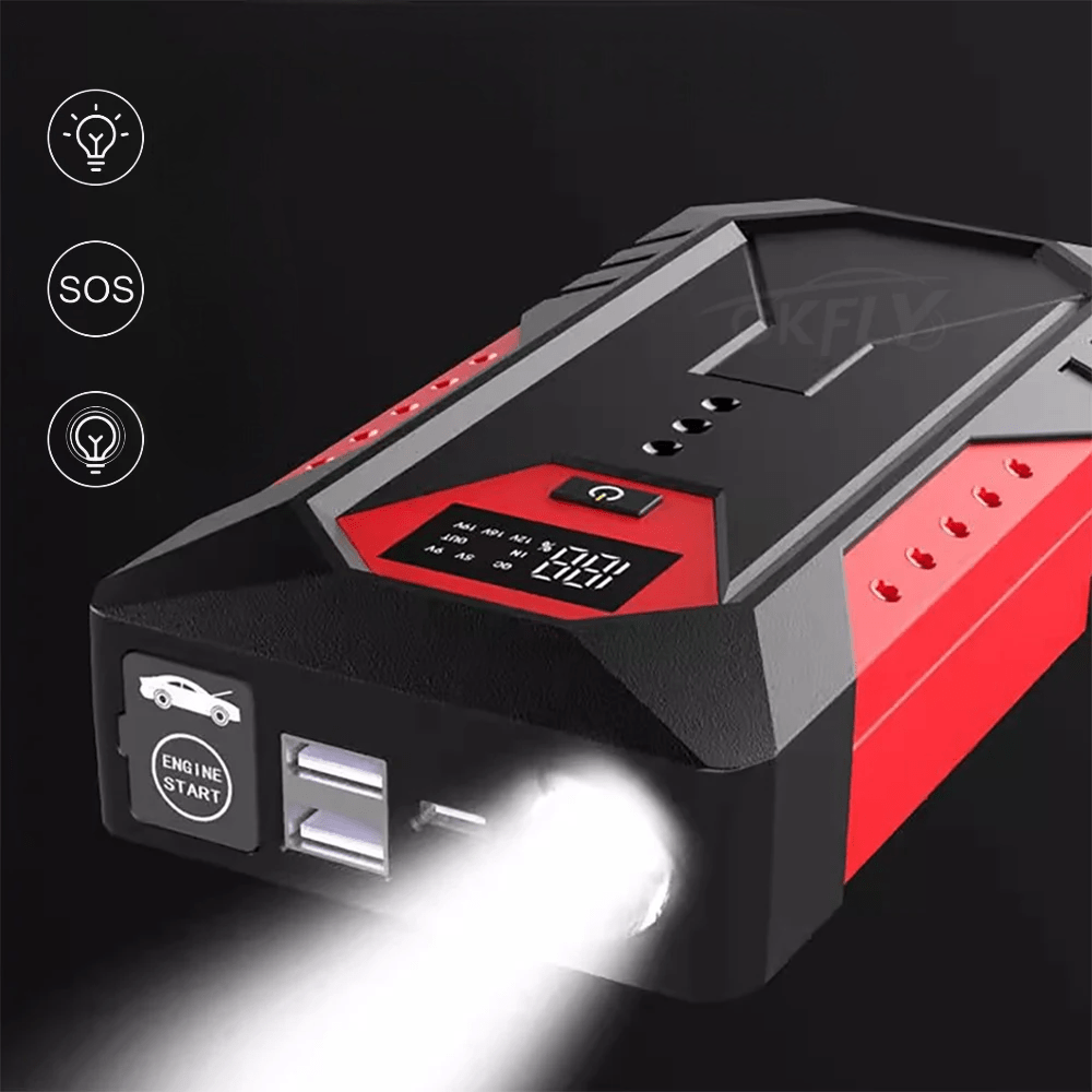 Démarreur Voiture - CarJumpStarter™ - Noir - Fourniture Auto