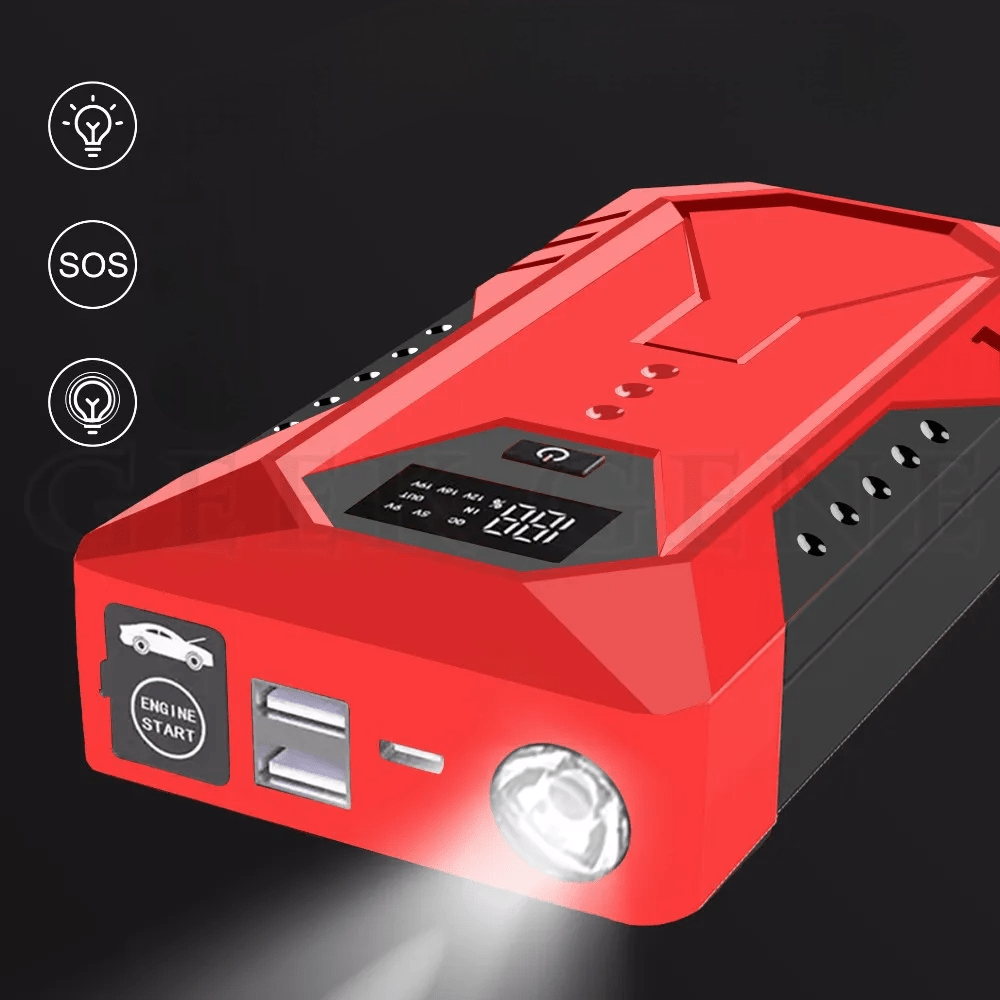 Démarreur Voiture - CarJumpStarter™ - Rouge - Fourniture Auto